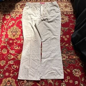 Zana Di Cream Casual Pants